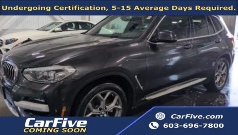 Gray 2021 BMW X3 xDrive30i for sale in Nashua, NH