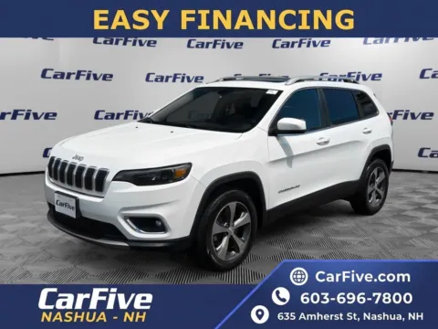 White 2019 Jeep Cherokee Limited for sale in Nashua, NH