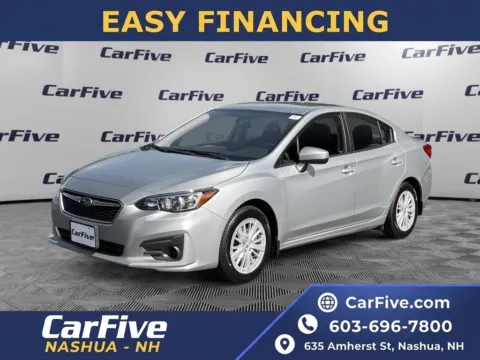 Silver 2018 Subaru Impreza 2.0i Premium for sale in Nashua, NH