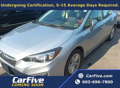 Silver 2018 Subaru Impreza 2.0i Premium for sale in Nashua, NH