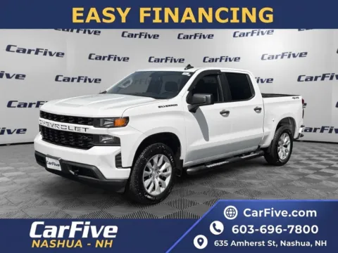 White 2020 Chevrolet Silverado 1500 Custom for sale in Nashua, NH