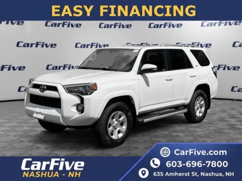 White 2016 Toyota 4Runner Limited for sale in Nashua, NH