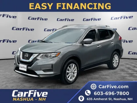 Gray 2018 Nissan Rogue SV for sale in Nashua, NH