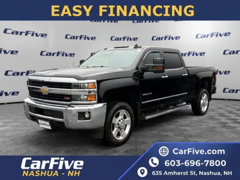 Black 2016 Chevrolet Silverado 2500HD LTZ for sale in Nashua, NH