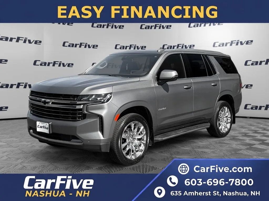 Gray 2022 Chevrolet Tahoe LT for sale in Nashua, NH
