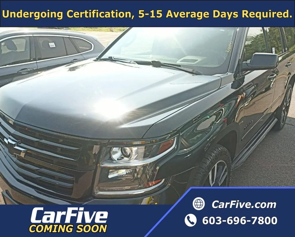 Black 2020 Chevrolet Tahoe Premier for sale in Nashua, NH