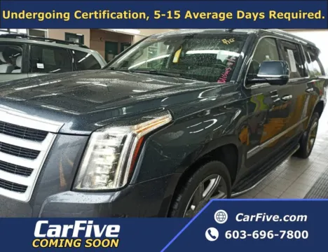 Gray 2019 Cadillac Escalade ESV Luxury for sale in Nashua, NH