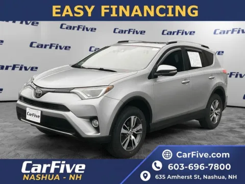 Silver 2017 Toyota RAV4 XLE for sale in Nashua, NH