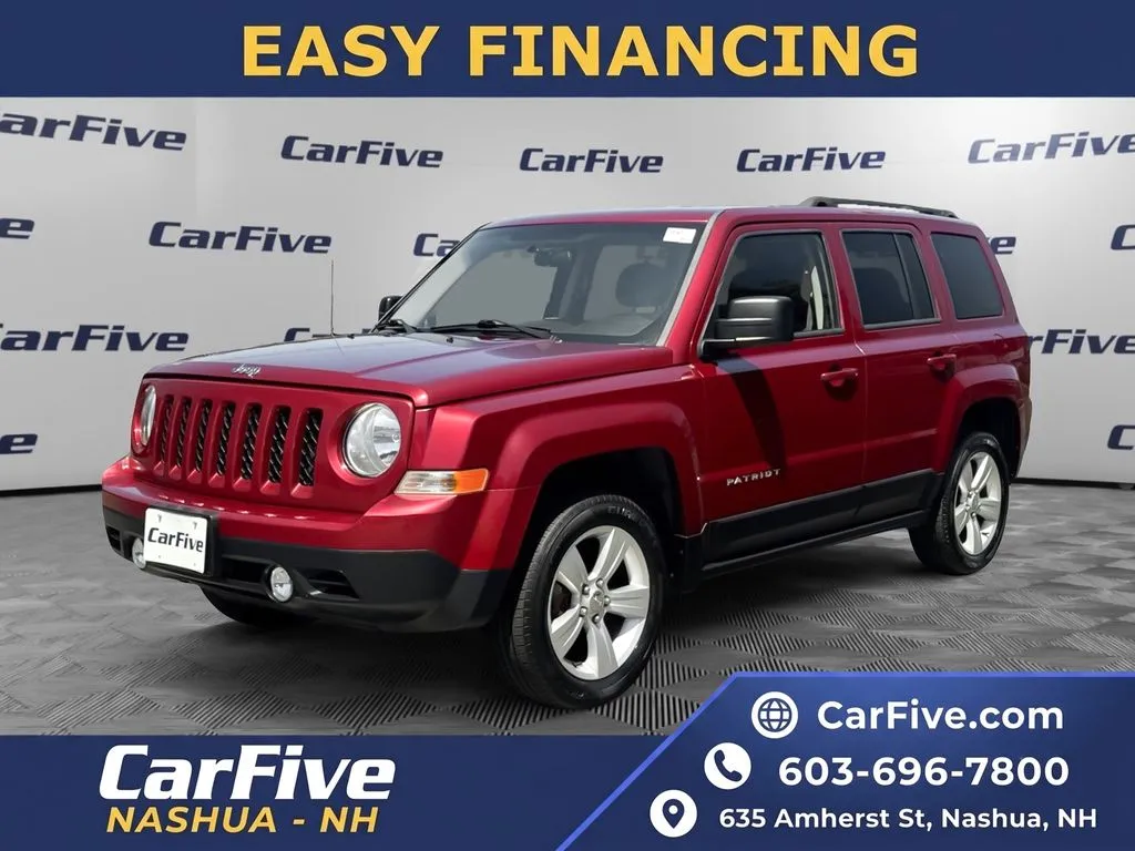 Red 2014 Jeep Patriot Latitude for sale in Nashua, NH