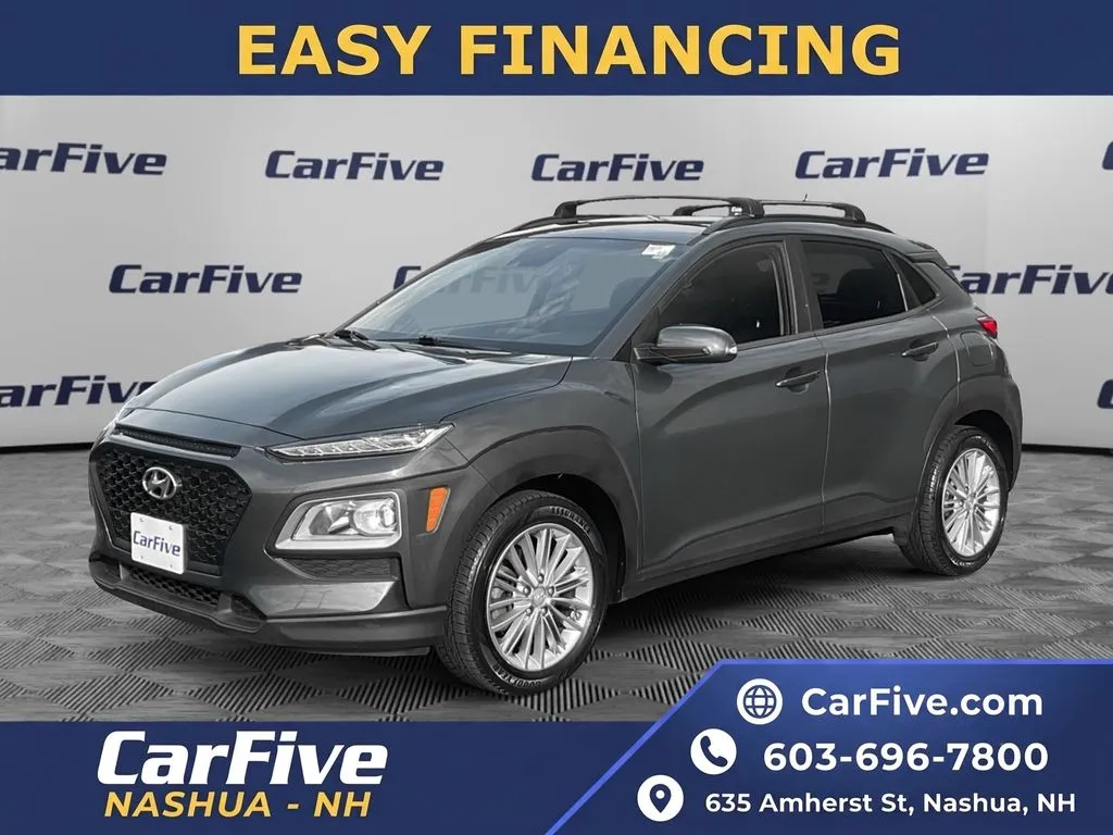Gray 2021 Hyundai Kona SEL for sale in Nashua, NH