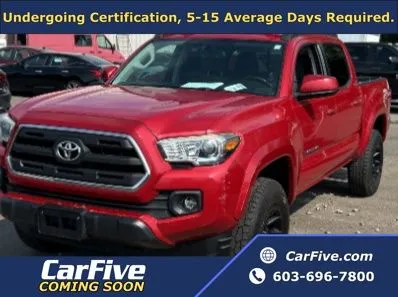 Red 2016 Toyota Tacoma SR5 for sale in Nashua, NH