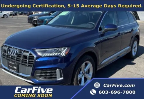Blue 2023 Audi Q7 45 Premium Plus for sale in Nashua, NH