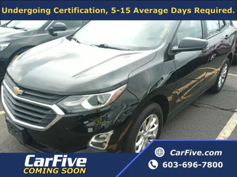 Black 2020 Chevrolet Equinox LS for sale in Nashua, NH