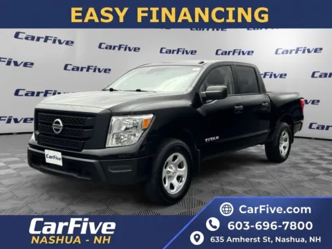 Black 2021 Nissan Titan S for sale in Nashua, NH