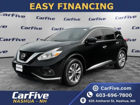 Black 2017 Nissan Murano SL for sale in Nashua, NH