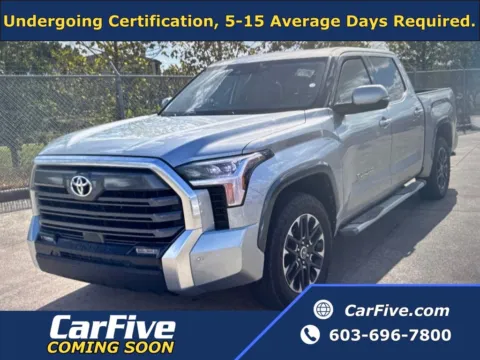 Silver 2023 Toyota Tundra Limited for sale in Nashua, NH