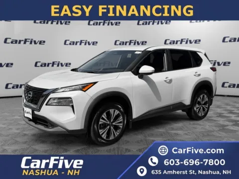 White 2023 Nissan Rogue SV for sale in Nashua, NH