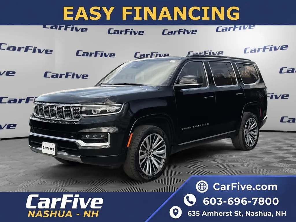 Black 2022 Jeep Grand Wagoneer Series III for sale in Nashua, NH