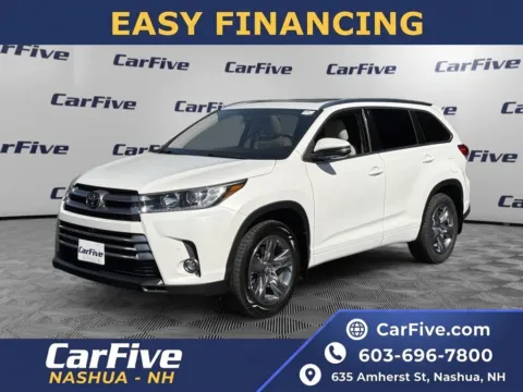 White 2019 Toyota Highlander Limited Platinum for sale in Nashua, NH