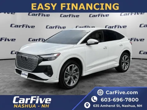 White 2022 Audi Q4 Sportback e-tron Premium Plus for sale in Nashua, NH