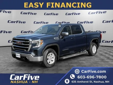 Blue 2021 GMC Sierra 1500 SLE for sale in Nashua, NH