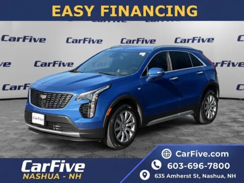 Blue 2021 Cadillac XT4 Premium Luxury for sale in Nashua, NH