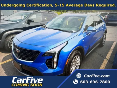 Blue 2021 Cadillac XT4 Premium Luxury for sale in Nashua, NH