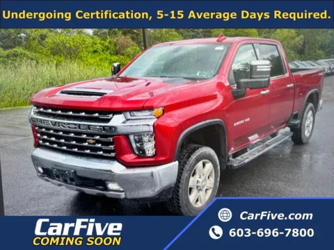 Red 2023 Chevrolet Silverado 2500 HD LTZ for sale in Nashua, NH