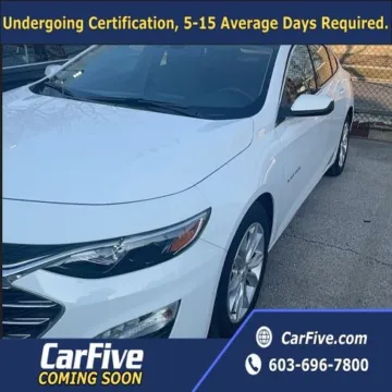 White 2023 Chevrolet Malibu LT for sale in Nashua, NH