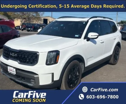 White 2023 Kia Telluride SX X-Line for sale in Nashua, NH
