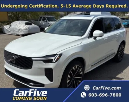 White 2025 Volvo XC90 B6 Plus 7-Seater for sale in Nashua, NH