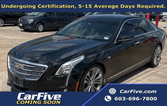 Black 2017 Cadillac CT6 3.0L Twin Turbo Platinum for sale in Nashua, NH