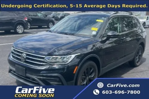 Black 2024 Volkswagen Tiguan 2.0T SE for sale in Nashua, NH