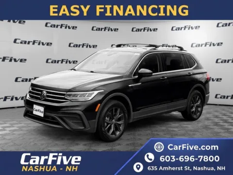 Black 2024 Volkswagen Tiguan 2.0T SE for sale in Nashua, NH