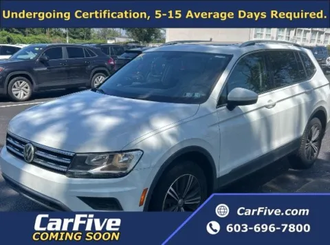 White 2019 Volkswagen Tiguan 2.0T SEL for sale in Nashua, NH