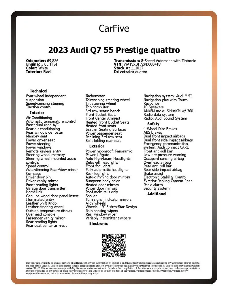 2023 Audi Q7 Prestige - Photo 32