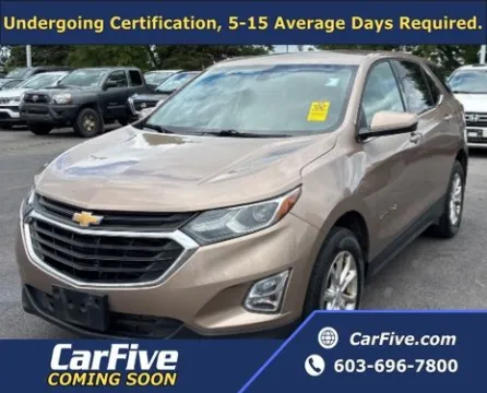 Beige 2019 Chevrolet Equinox LT for sale in Nashua, NH