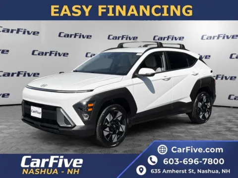 White 2025 Hyundai Kona SEL for sale in Nashua, NH