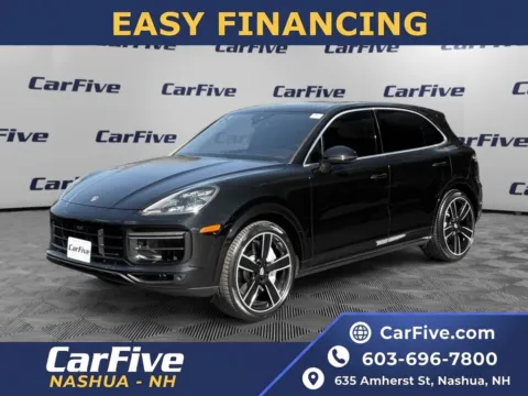 Black 2020 Porsche Cayenne Turbo for sale in Nashua, NH