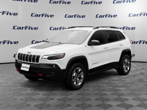 White 2019 Jeep Cherokee Trailhawk for sale in Nashua, NH
