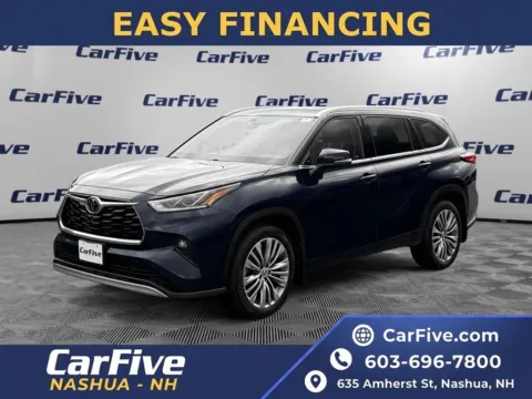Blue 2020 Toyota Highlander Platinum for sale in Nashua, NH