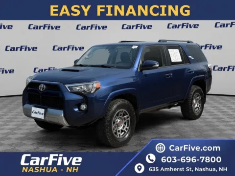 Blue 2019 Toyota 4Runner TRD Off-Road Premium for sale in Nashua, NH