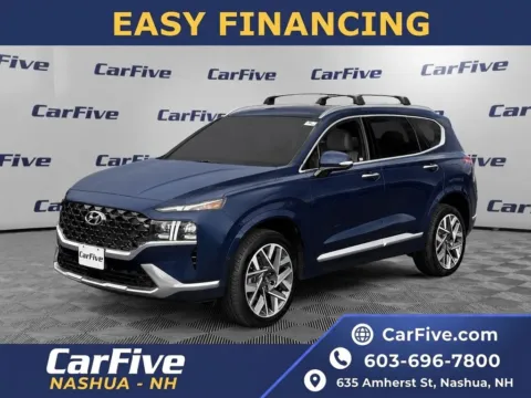 Blue 2023 Hyundai Santa Fe Calligraphy for sale in Nashua, NH