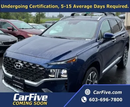 Blue 2023 Hyundai Santa Fe Calligraphy for sale in Nashua, NH