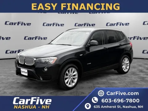 Black 2017 BMW X3 xDrive28i for sale in Nashua, NH