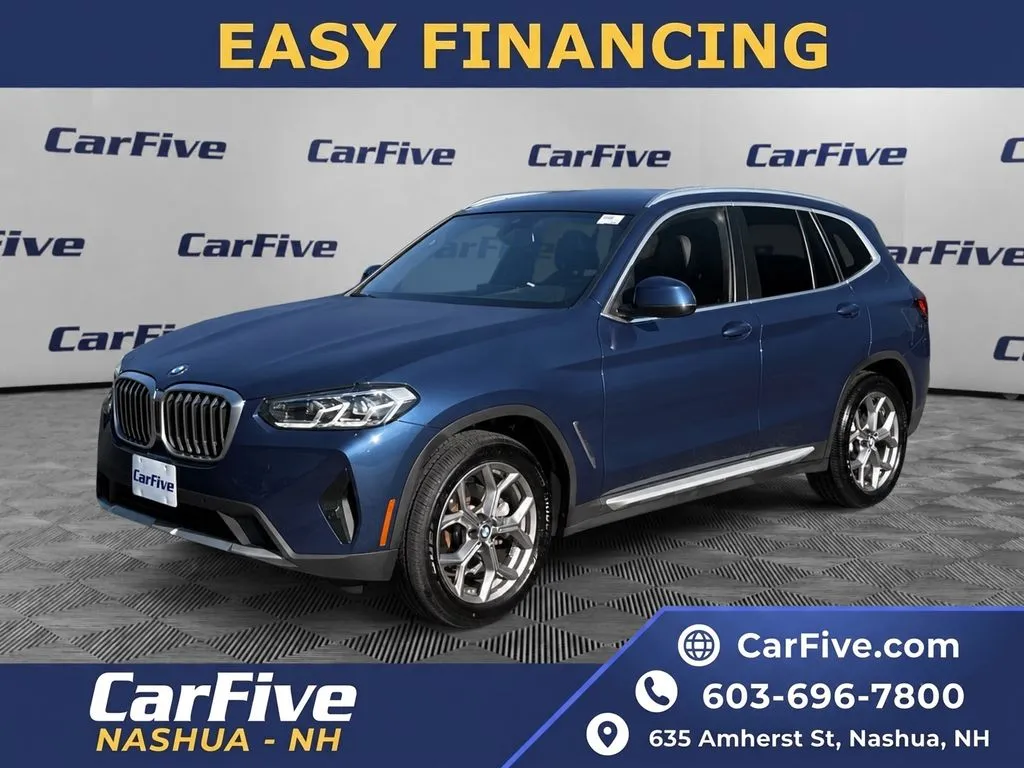 Blue 2022 BMW X3 xDrive30i for sale in Nashua, NH