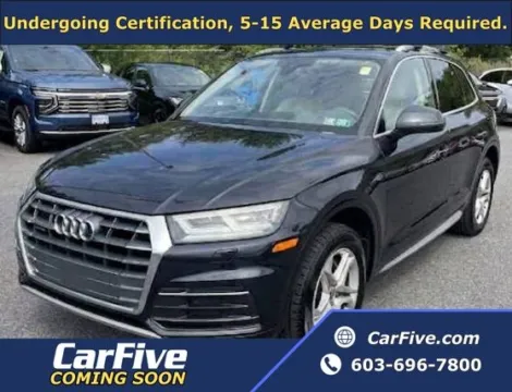 Blue 2018 Audi Q5 2.0T for sale in Nashua, NH