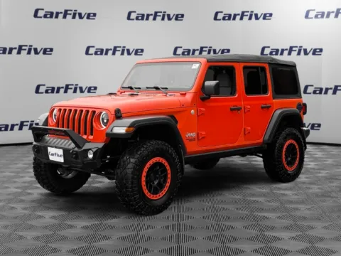 Orange 2018 Jeep Wrangler Unlimited Sport for sale in Nashua, NH
