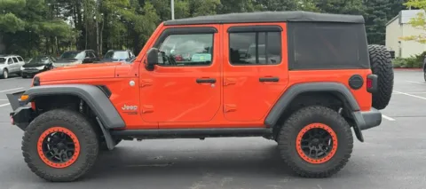 Another view of 2018 Jeep Wrangler Unlimited Sport for sale in Nashua, NH at CarFive Nashua, NH