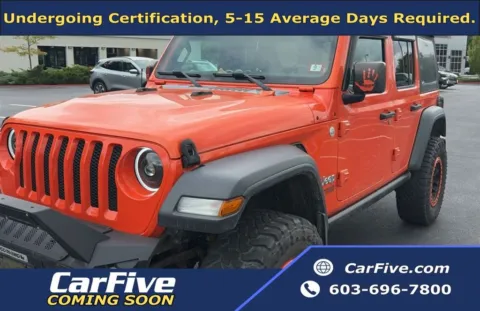 Unknown 2018 Jeep Wrangler Unlimited Sport for sale in Nashua, NH